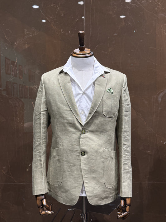 linen blazer